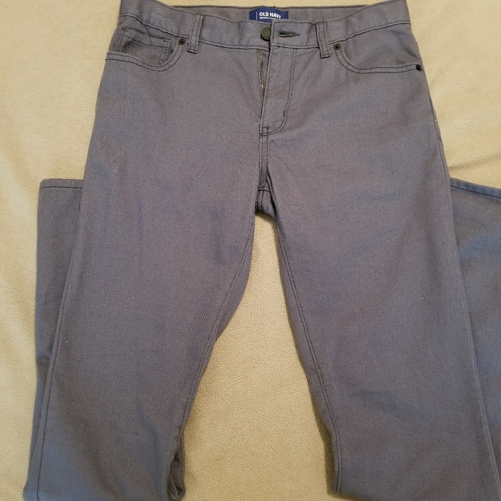 Boys Gray Skinny Jeans